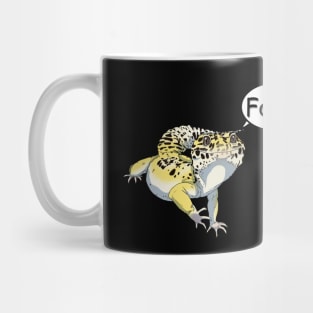 Leopard Gecko "Food?" Mug